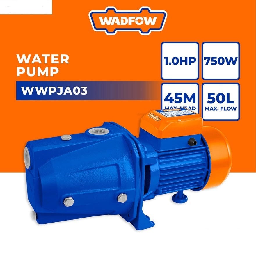 Wadfow Booster Pressure Pumps Wadfow Self Priming Jet Pump 750W(1.0HP) - WWPJA03