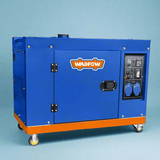 Wadfow Generator Wadfow Single Phase Diesel Generator 10.5KW - WDG2A120