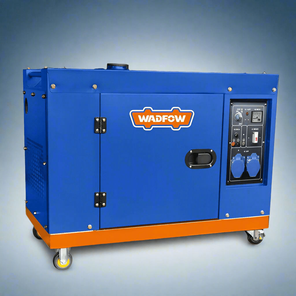 Wadfow Generator Wadfow Single Phase Diesel Generator 6500W - WDG2A80