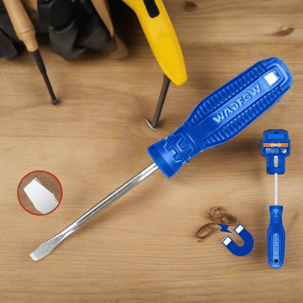 Wadfow Screwdrivers Wadfow Slotted Screwdriver Set 40CR