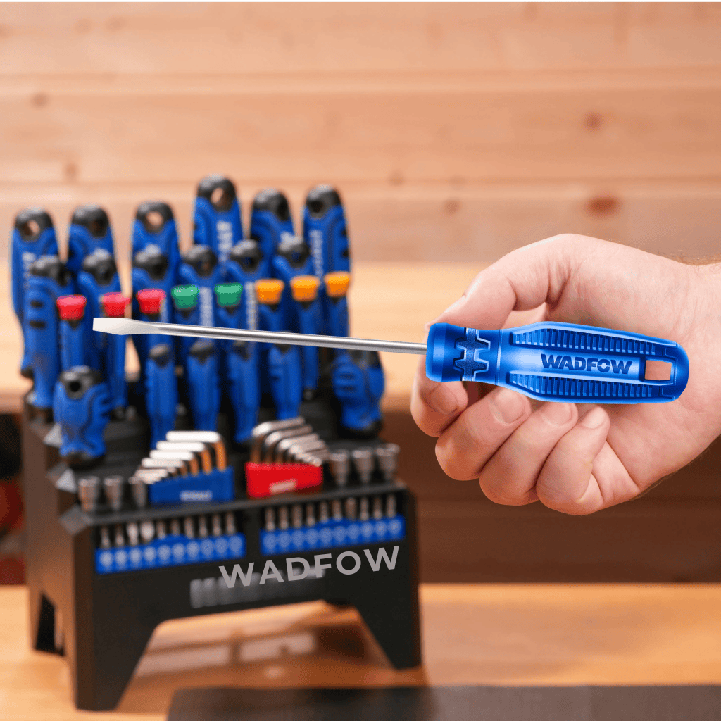 Wadfow Screwdrivers Wadfow Slotted Screwdriver Set 40CR