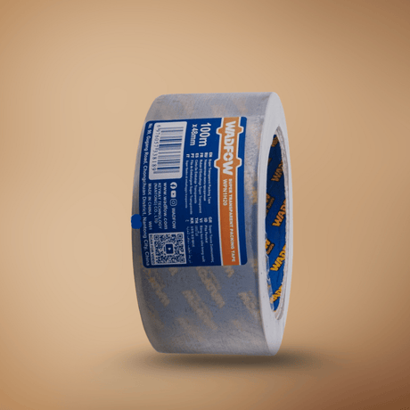 Wadfow Adhesives & Tapes Wadfow Super Transparent Packing Tape 100mx48mm - WPN1H20