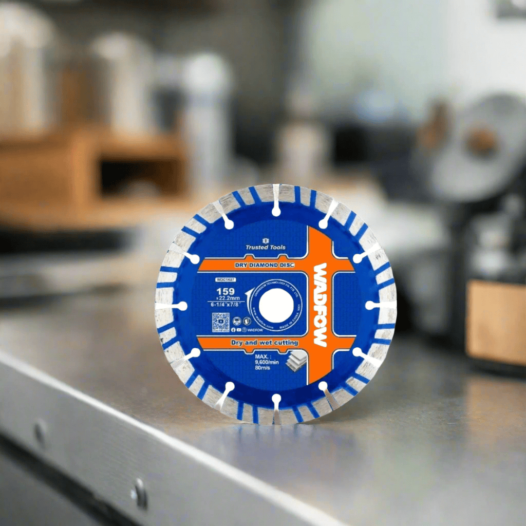 Wadfow Grinding & Cutting Wheels Wadfow Wet & Dry Diamond Disc 6-1/4" WDC1K07
