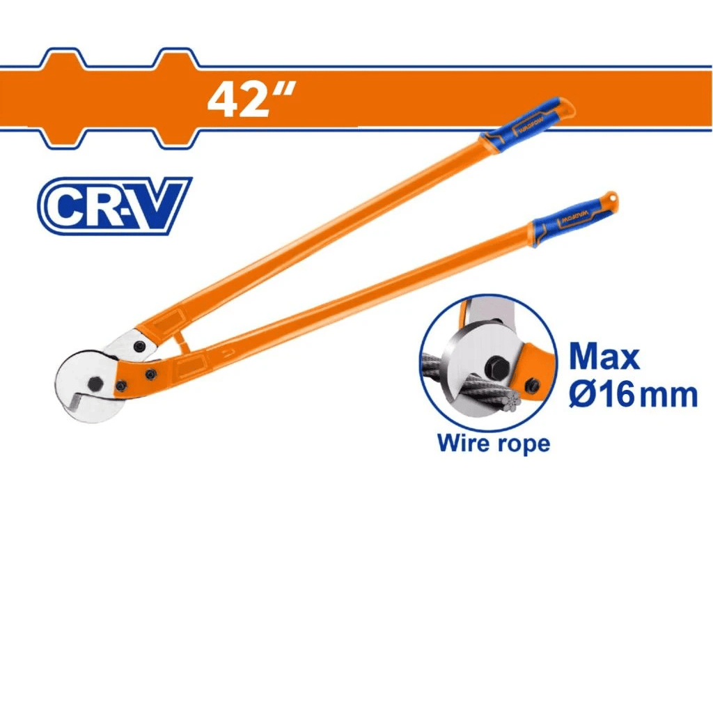 Wadfow Fasteners Wadfow Wire Rope Cutter 42" - WBC6042