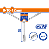 Wadfow Sockets & Hex Keys Wadfow Y-Type Socket Wrench 8-10-12mm - WTH2101