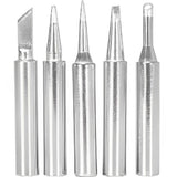 Wadfow Soldering Iron Tips  5-Piece Set  WEL8943