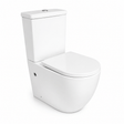Wahkit Toilet & Urinal Wahkit Ceramic Skirted Two-Piece Water Closet with Fully Rounded Bowl 638mm - 2009