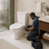 Wahkit Toilet & Urinal Wahkit Ceramic Standard Two-Piece Water Closet with Round Bowl 640mm - 2006S/P