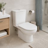 Wahkit Toilet & Urinal Wahkit Ceramic Standard Two-Piece Water Closet with Round Bowl 640mm - 2006S/P