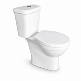 Wahkit Toilet & Urinal Wahkit Ceramic Standard Two-Piece Water Closet with Round Bowl, Tapered Tank & Floor Outlet 635mm - 2003S