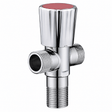 Wahkit Taps & Faucets Wahkit Chrome 2-Way Outlet Angle Valve in Stainless Steel - K-8651