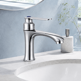 Wahkit Bathroom Faucet Wahkit Chrome Arched Basin Mixer Tap in Zinc Alloy - K-8998
