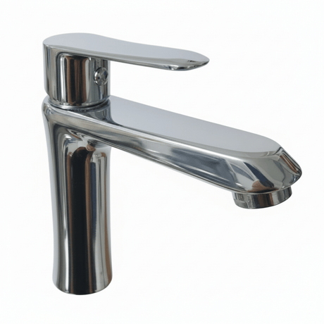 Wahkit Bathroom Faucet Wahkit Chrome Curved Body Basin Mixer Tap in Zinc Alloy - K-8985