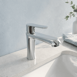 Wahkit Bathroom Faucet Wahkit Chrome Curved Body Basin Mixer Tap in Zinc Alloy - K-8985