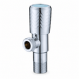 Wahkit Taps & Faucets Wahkit Chrome Cylindrical Angle Valve in Stainless Steel - K-8644B
