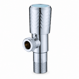 Wahkit Taps & Faucets Wahkit Chrome Cylindrical Angle Valve in Stainless Steel - K-8644B