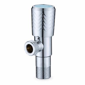 Wahkit Taps & Faucets Wahkit Chrome Cylindrical Angle Valve in Stainless Steel - K-8644B