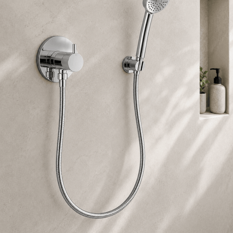 Wahkit Plumbing Parts & Fittings Wahkit Chrome Flexible Shower Hose in Stainless Steel - K-L426 & K-L427