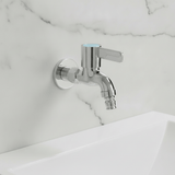Wahkit Taps & Faucets Wahkit Chrome Hose Outlet Wall Bib Tap in Copper - K-8759B