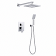 Wahkit Wahkit Chrome Round Head Concealed Rain Shower Set in Copper - K-8412
