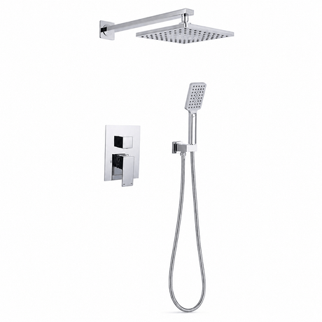 Wahkit Wahkit Chrome Round Head Concealed Rain Shower Set in Copper - K-8412