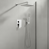 Wahkit Wahkit Chrome Round Head Concealed Rain Shower Set in Copper - K-8412