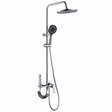 Wahkit Shower Set & Head Wahkit Chrome Round Head Wall Mounted Rain Shower Set in Copper - K-8823