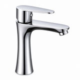 Wahkit Bathroom Faucet Wahkit Chrome Sculpted Basin Mixer Tap in Zinc Alloy - K-8902