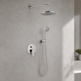 Wahkit Shower Set & Head Wahkit Chrome Slim Head Concealed Rain Shower Set in Copper - K-8414