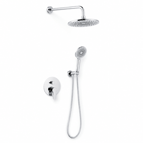 Wahkit Shower Set & Head Wahkit Chrome Slim Head Concealed Rain Shower Set in Copper - K-8414