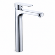 Wahkit Bathroom Faucet Wahkit Chrome Slim Tall Basin Mixer Tap in Copper - K-8165