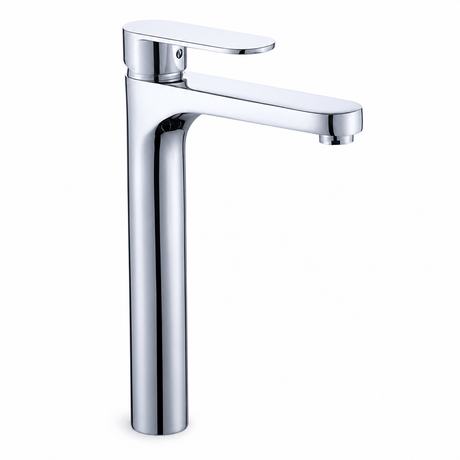 Wahkit Bathroom Faucet Wahkit Chrome Slim Tall Basin Mixer Tap in Copper - K-8165