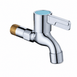 Wahkit Taps & Faucets Wahkit Chrome Square Handle Wall Bib Tap in Copper - K-8758A