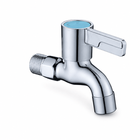 Wahkit Taps & Faucets Wahkit Chrome Square Handle Wall Bib Tap in Copper - K-8759A