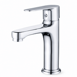 Wahkit Bathroom Faucet Wahkit Chrome Square Lever Basin Mixer Tap in Copper - K-8140
