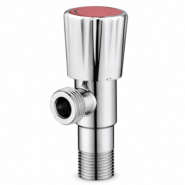 Wahkit Taps & Faucets Wahkit Chrome Tapered Angle Valve in Stainless Steel - K-8648A