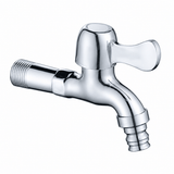 Wahkit Taps & Faucets Wahkit Chrome Wing Handle Wall Bib Tap in Zinc Alloy - K-8753
