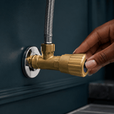 Wahkit Taps & Faucets Wahkit Gold Tapered Angle Valve in Steel - K-8655JA