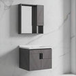 Wahkit Bathroom Vanity & Cabinets Wahkit Grey Plywood Bathroom Vanity with Smart Mirror 600mm - K-9147A