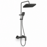 Wahkit Shower Set & Head Wahkit Gunmetal Block Bar Wall Mounted Rain Shower Set in Copper - K-8886Q