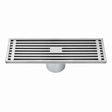 Wahkit Drains Wahkit Gunmetal Linear Slot Floor Drain in 304 Stainless Steel - K-D431Q & K-D432Q