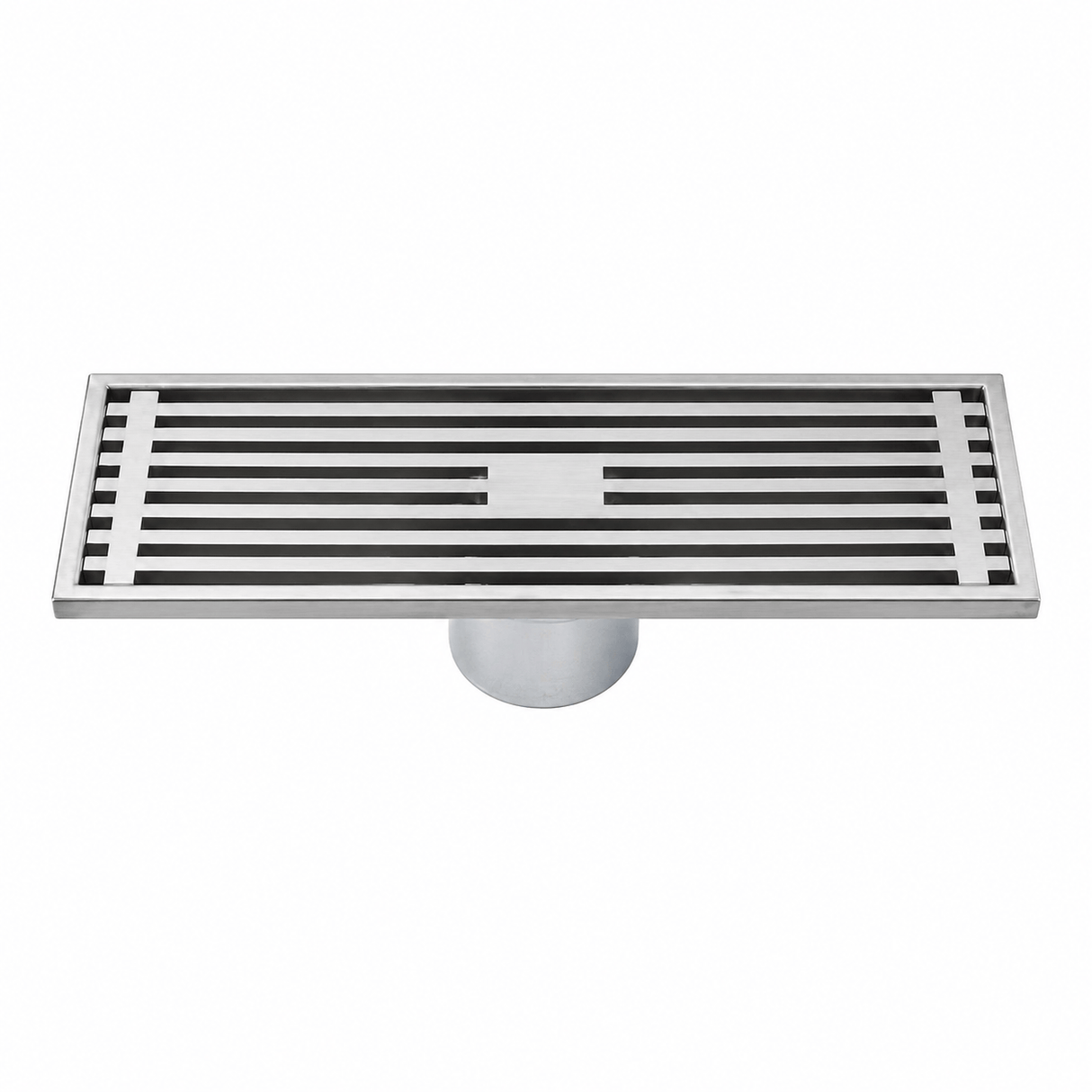Wahkit Drains Wahkit Gunmetal Linear Slot Floor Drain in 304 Stainless Steel - K-D431Q & K-D432Q