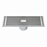 Wahkit Drains Wahkit Gunmetal Linear Slot Floor Drain in 304 Stainless Steel - K-D431Q & K-D432Q