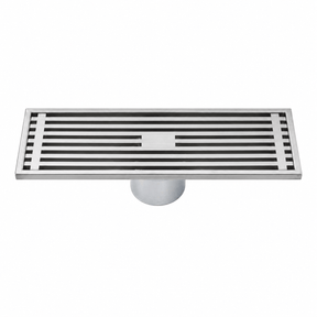 Wahkit Drains Wahkit Gunmetal Linear Slot Floor Drain in 304 Stainless Steel - K-D431Q & K-D432Q