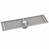 Wahkit Drains Wahkit Gunmetal Linear Slot Floor Drain in 304 Stainless Steel - K-D431Q & K-D432Q