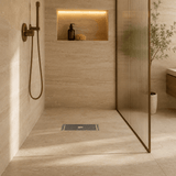 Wahkit Drains Wahkit Gunmetal Linear Slot Floor Drain in 304 Stainless Steel - K-D431Q & K-D432Q