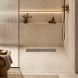 Wahkit Drains Wahkit Gunmetal Linear Slot Floor Drain in 304 Stainless Steel - K-D431Q & K-D432Q