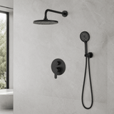 Wahkit Shower Set & Head Wahkit Matte Black Concealed Rain Shower Set in Copper - K-8415H