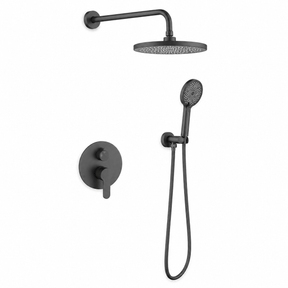 Wahkit Shower Set & Head Wahkit Matte Black Concealed Rain Shower Set in Copper - K-8415H