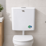 Wahkit Toilet & Urinal Wahkit White Toilet Cistern in Plastic - C1001-T
